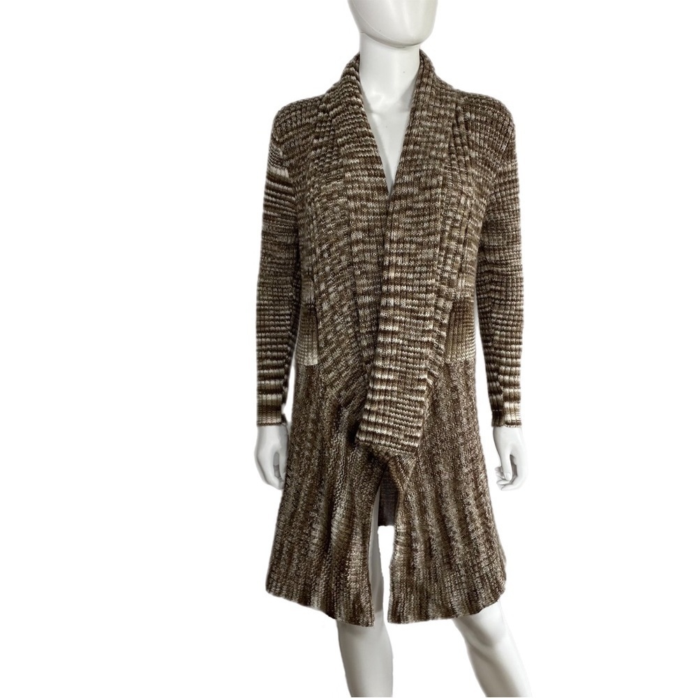 Alpaca Lael Lapel Front Alpaca Fur Fly Away Cardigan